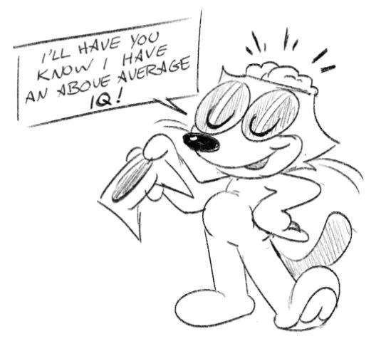 Yes, he does have a brain 