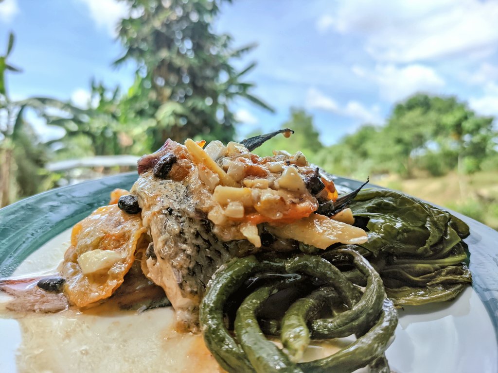 mu0gnabu0's tweet photo. from communal farms to salu-salo sa mesa 🌱

habang binabawi o matapos mabawi ang lupa, gumagabay ang kilusan sa pagsustain ng people's orgs thru concrete programs na umuugat sa kaalaman ng mamamayan.

we must learn to do economic work!

#SupportLocalProduction
#LandToTheTillers https://t.co/u7HUUnePmh