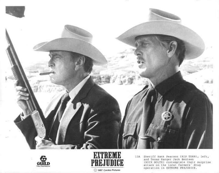 HansomRansom4's tweet image. Happy birthday Nick Nolte with RIP Torn in Extreme Prejudice 1987. #NickNolte #riptorn #actors #extremeprejudice #1980s