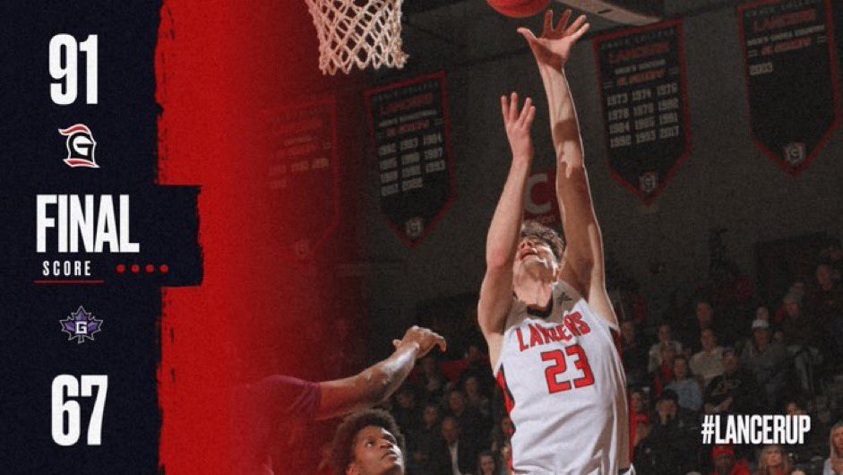 GraceBasketball's tweet photo. FINAL | #4 Grace beats Goshen to improve to 23-3!

📊 Final Stats
J Gibbs: 20pts, 2 reb, 2 stl
Scott: 17 pts, 9 reb, 5 ast, 3 blk
Malone: 15 pts, 8 reb, 3 blk, 2 ast
C Gibbs: 7 pts, 5 reb, 3 ast, 3 stl
Wadding: 6 pts, 9 reb, 3 ast, 2 stl https://t.co/E195HmXf0V