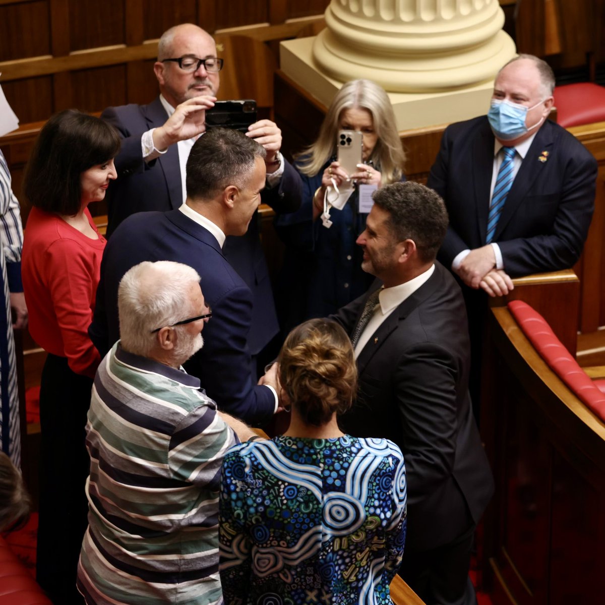 PMalinauskasMP's tweet photo. Never before has this happened in any Parliament in Australia - until now.
A bill to legislate Australia’s first Voice to Parliament for First Nations People has been introduced in South Australia. https://t.co/3FK8Otvcvp