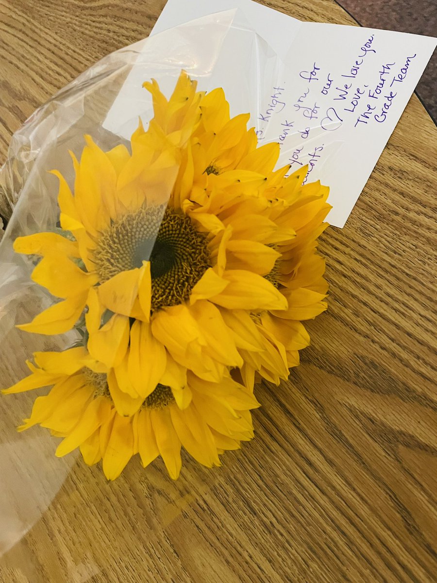 caringcouns_kbk's tweet photo. We have been receiving our flowers all week. Thank you Westchester Elementary Wildcat family. 😉🌻#newschester https://t.co/g7CY3aWQtJ
