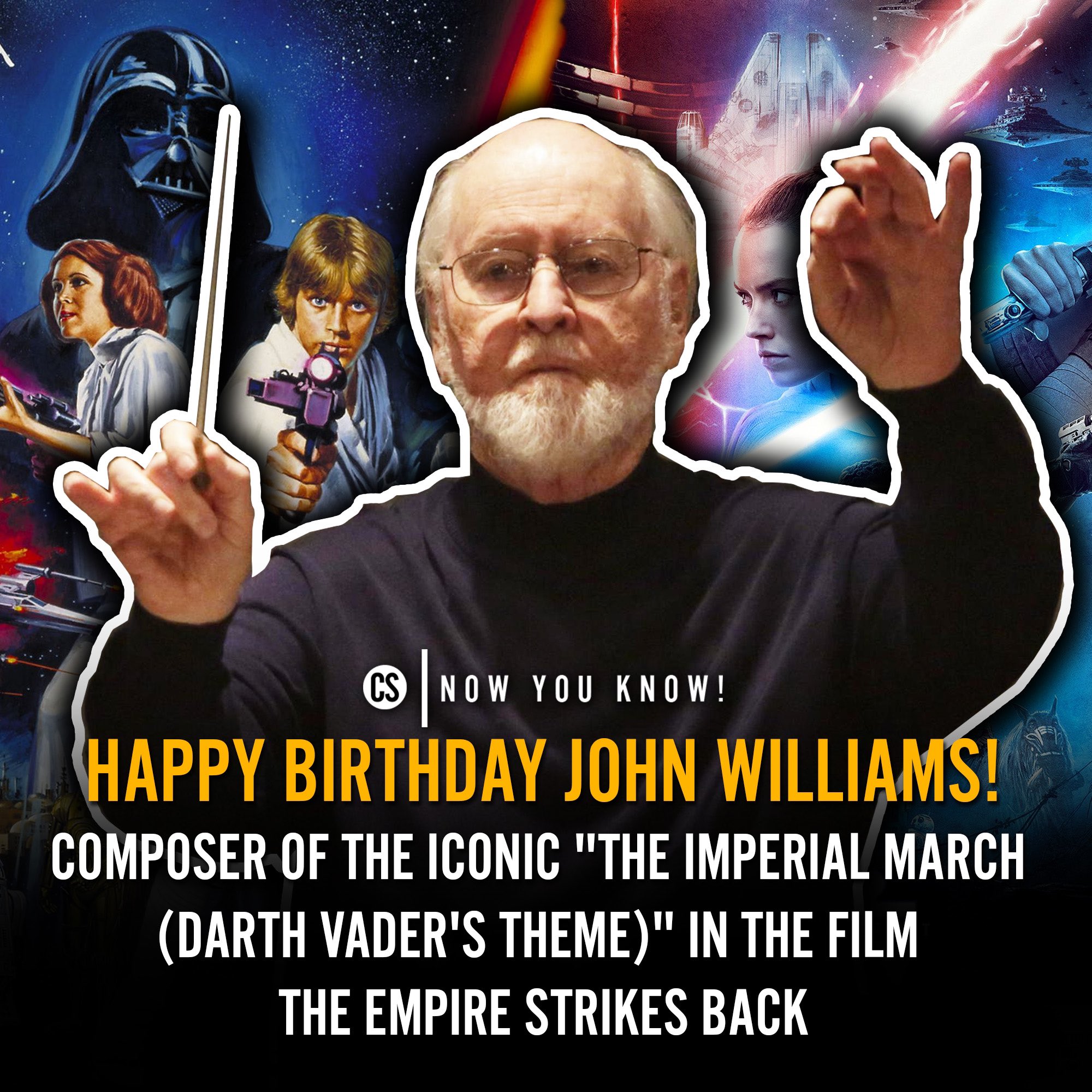Happy Birthday to the man, the myth, the legend, the , John Williams! 