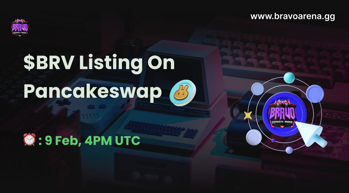 We filled 320BNB in our Fairlaunch 🔥🔥🔥

Now we get ready for launch tomorrow ❤️

BRAVO ARENA OFFICIAL LAUNCH
09 FEB 4PM UTC 🚀

It'll be 0 Tax at Launch 💵

For a successful launch we need your support as well, spread the word around and launch party will be even bigger

#BSC