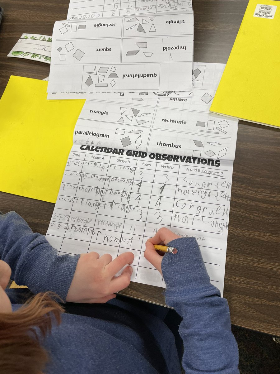 Students took ownership of their own learning in 1st Grade Number Corner today at <a href="/FranklinElemCB/">Franklin Elementary CB</a> by tracking and recording observations they notice. Love this simple strategy to increase ownership and independence!