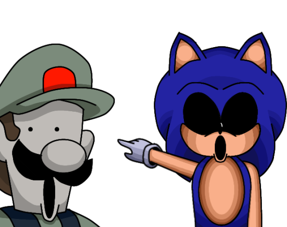 Mr Pixel Productions on Game Jolt: Sonic.OMT in FNF?