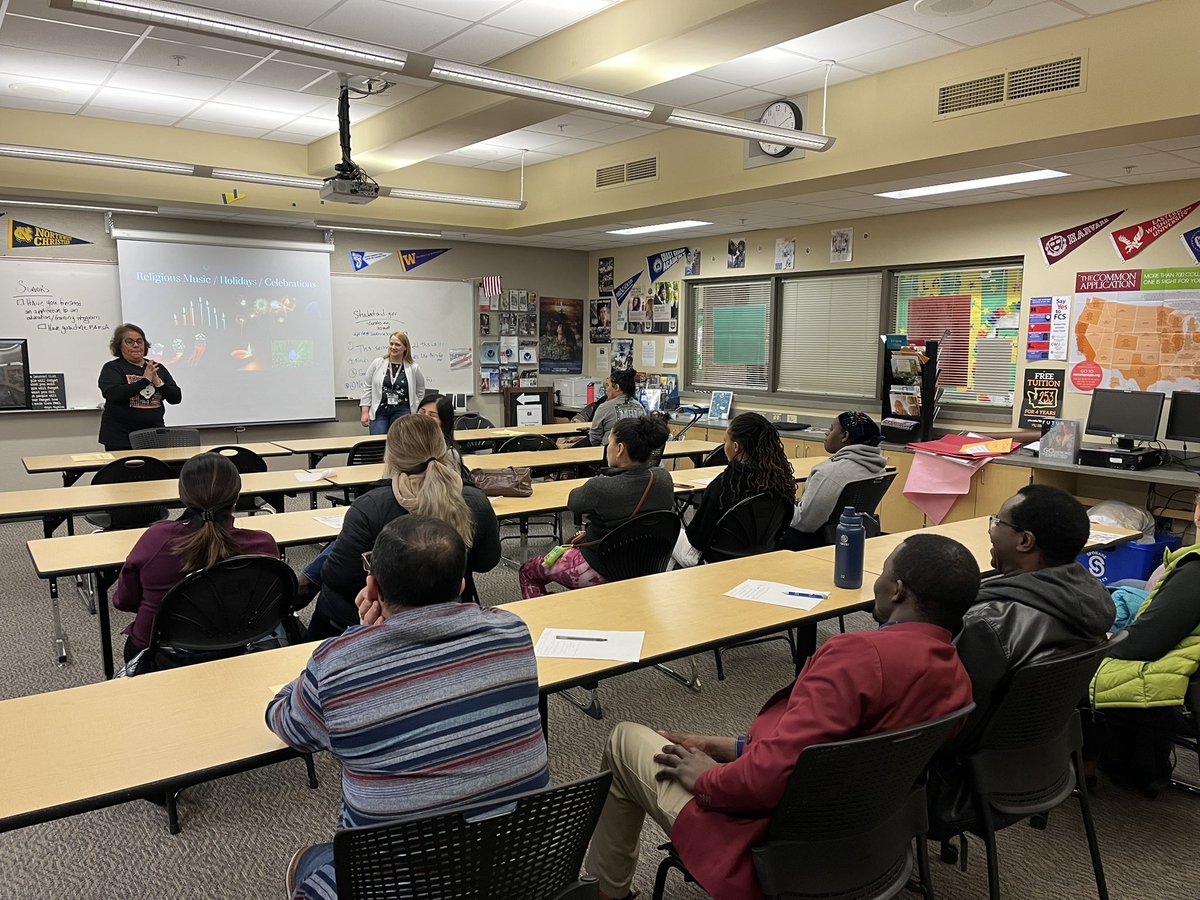 PrincipalDunn's tweet photo. Fun to learn about the connections between music and culture at our ELD Feeder Pattern Community Night! #SPSpromise #proudtobeSP https://t.co/B5MimCkfUT