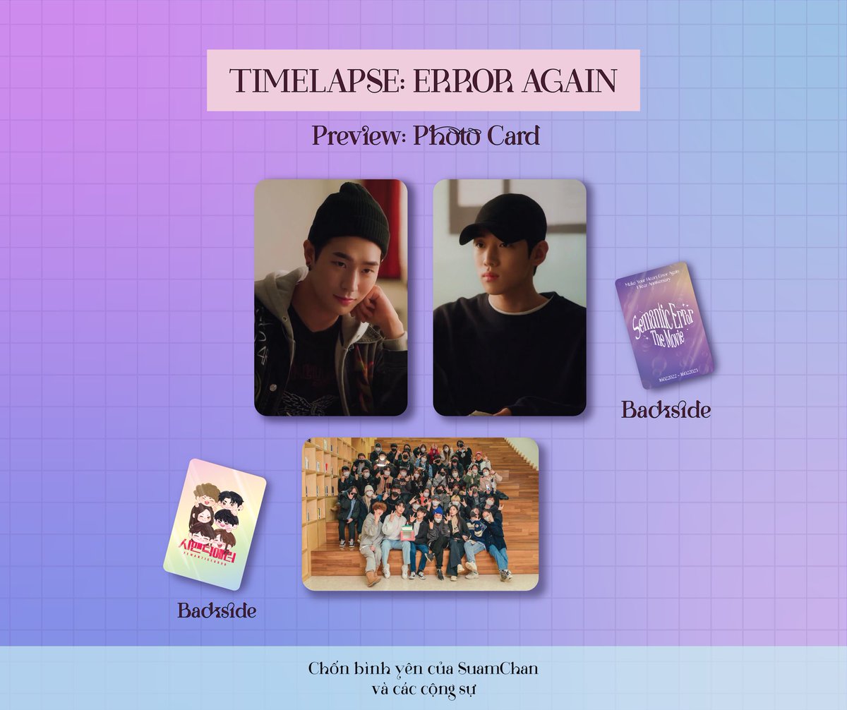 SEinVietnam's tweet photo. [SEMANTIC ERROR 1 YEAR ANNIVERSARY] 
PROJECT “TIMELAPSE: ERROR AGAIN

🌟 PREVIEW GIFT PART 1 🌟

🎨 Art credit belongs to hchee
Do not edit.

#ErrorAgain 
#TimelapseErrorAgain 
#SemanticError #SemanticError1YearAnniversary
#시맨틱에러 #박서함 #박재찬 #Seoham #Jaechan https://t.co/eJKD1cynQJ