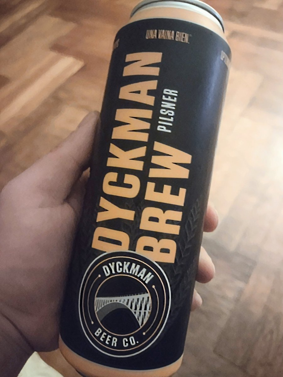 Just a kid from Dyckman sipping on a Dyckman brewski. <a href="/DyckmanBeer/">Dyckman Beer Co</a>