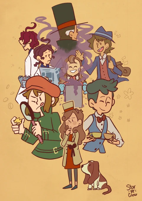 Reposting some layton art cuz layton#ProfessorLayton 