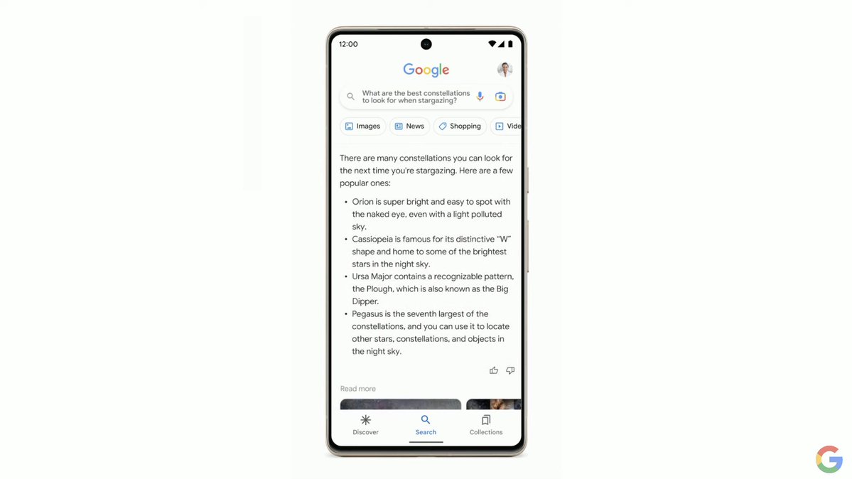 Google shows off new AI search features, but a ChatGPT rival is still