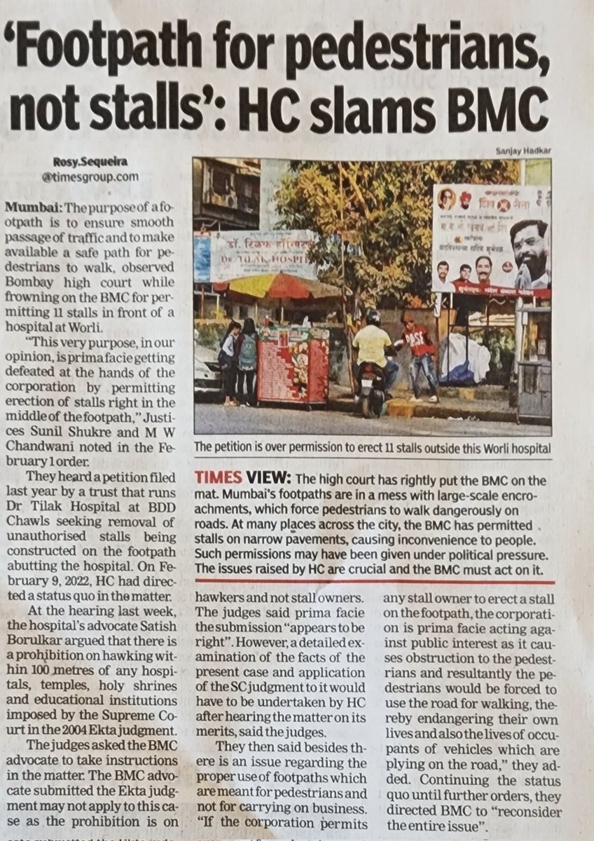 skshirguppi's tweet photo. @mybmc @mybmcWardPS @CMOMaharashtra @RoadsOfMumbai @mumbaimatterz @SwachhMaha
WHERE IS MY FOOTPATH???
ALL Footpaths are either occupied by Hawkers or are in bad condition with open manholes or vehicles parked in entire Mumbai. Due to this Citizens are forced to walk on Roads. https://t.co/ee7Cllu7Pr