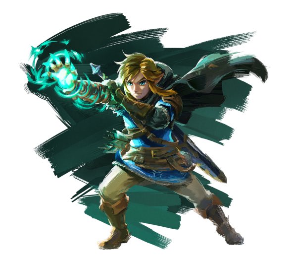 New Artwork Of Link In 'The Legend Of Zelda: Tears of the Kingdom