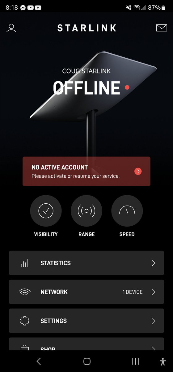 MrAhhsum's tweet photo. Installed January 25th.
Didnt work. Support ticket answered once, a week ago and no follow up @SpaceX this is over 2 weeks now. https://t.co/P7uDTelayy