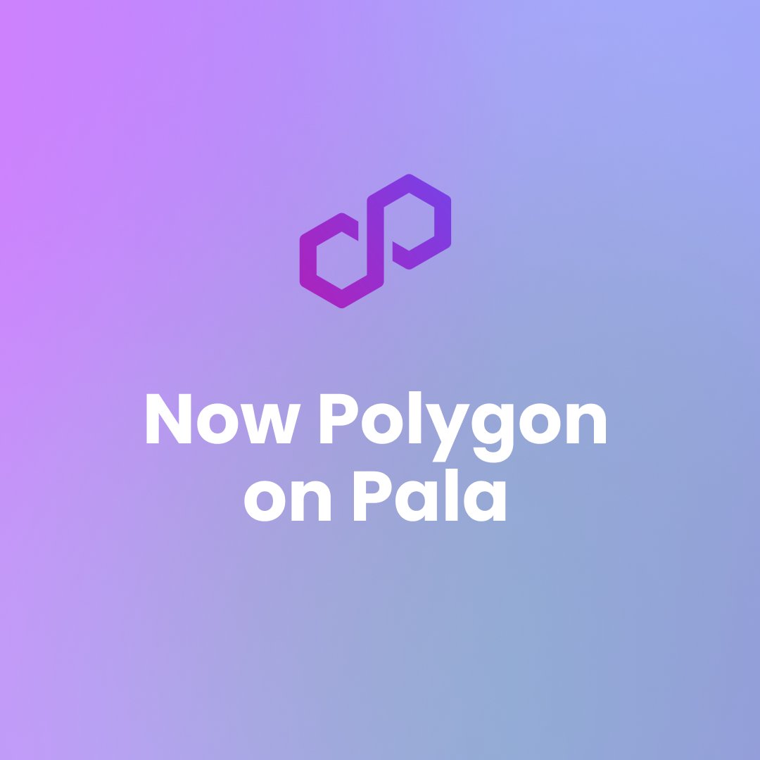 attention_pala's tweet photo. We are happy to announce @0xPolygon is now available in #Pala, the #1 Korea #NFTMarketplace.
Start #Polygon NFT trading in Pala with 0% service fee, scam-free listings, and diverse wallet integration.
Please stay tuned for our journey to the Polygon ecosystem. https://t.co/88SCLrugdm