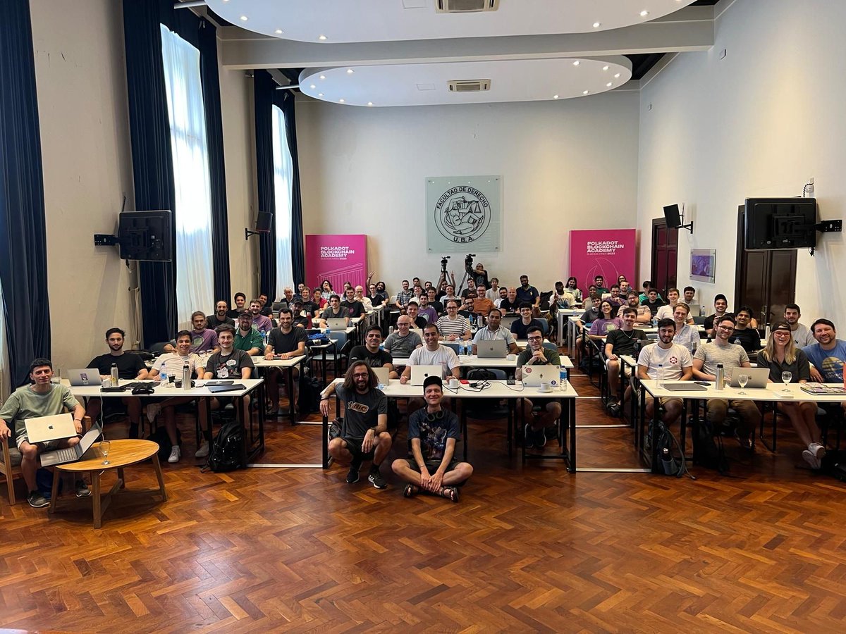 wirednkod's tweet image. We are reaching the end of the #2 cohort of #PolkadotBlockchainAcademy and I can only share 1 advice to the next generation: &quot;Do not skip 1 second of this. You will rest, sleep, party, explore after this. Now... absorb this, &apos;cause this is unique!&quot; #PolkadotAcademy @Polkadot