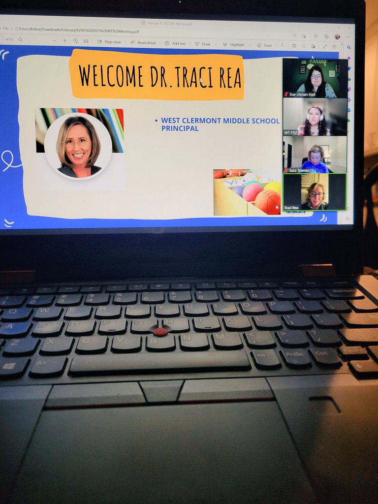 slitmanhall's tweet photo. Dr. Rea, principal @WCMS_Wolves, beginning the 5th-6th grade transition talk at tonight's #WTPTO meeting! ๐บ #LoveWC https://t.co/PFY7CAIOBg