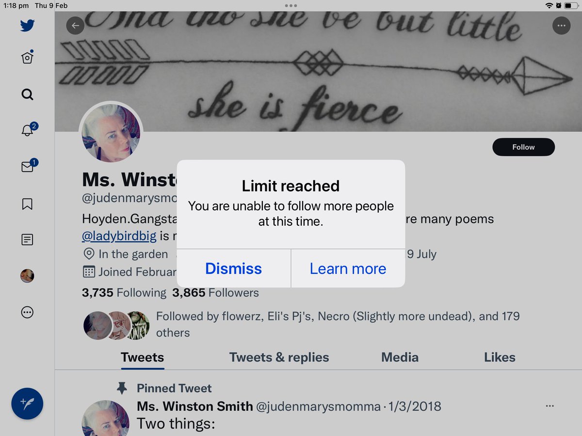 beezknez's tweet photo. Oh for F#&Ks Sake this is getting into mindthought of Stupidity
Truly Dangerous Stakes you play on Twitter Master of Want$ Yours #Musk
As the Domino Effect Always Comes May the Pendulum Swing Sooner than Later
#Dictating how many 1 Follows on Social Media is Not Social Media https://t.co/zqPcc1mnh1