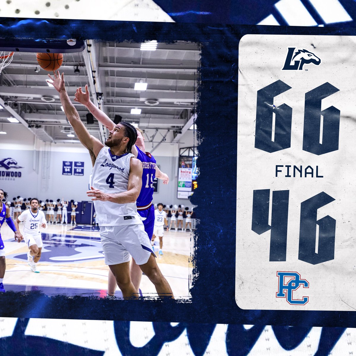 LongwoodMBB's tweet photo. 𝐅𝐈𝐍𝐀𝐋 𝐅𝐑𝐎𝐌 𝐅𝐀𝐑𝐌𝐕𝐈𝐋𝐋𝐄 ‼️

#OnTheRise #Gameday https://t.co/HdI3Jcalo1