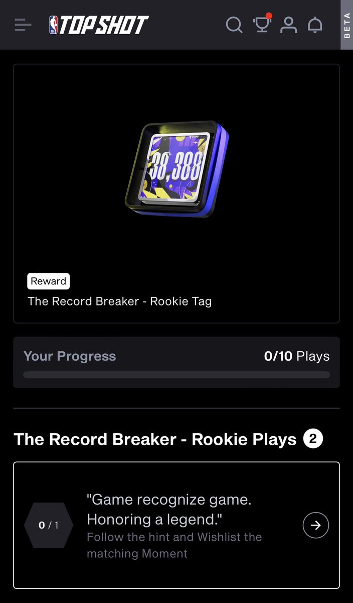 NBA Top Shot tweet media