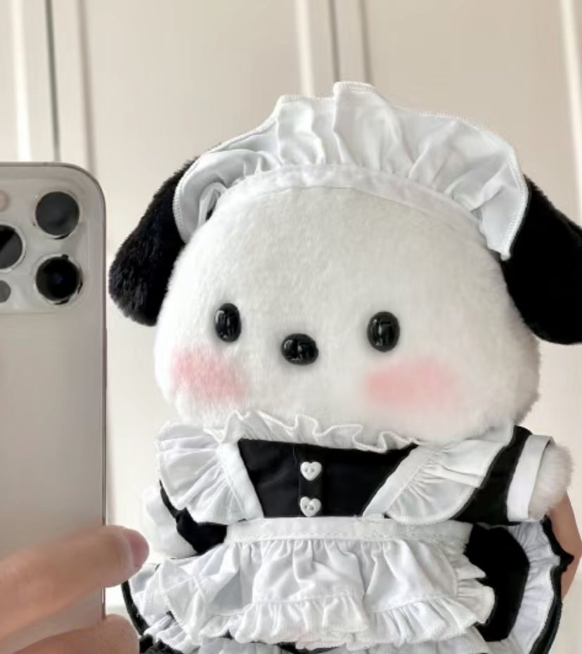 heartzjpg's tweet photo. pochacco maid https://t.co/GRMf5azH2o