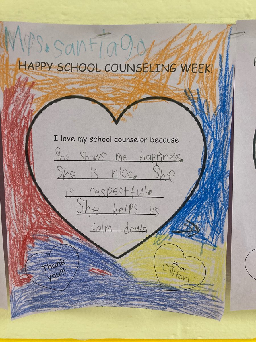 PaineCounselor's tweet photo. Feeling so loved so far this week for Counselors Week! Thank you so much to my Thomas Paine family! I love all the post-it’s on my door, poems, cards, messages, coffee and gc! Thank you so much! @TPaineIES https://t.co/f2CpIN2MNh