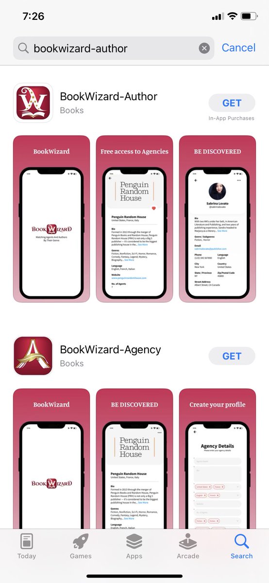 Look what went live today
BookWizard Apps
Download on Apple Store and Google Play✍️ Get ready for the 24/7/365 Pitch Fest
#authors #literaryagent #writers #WritingCommmunity