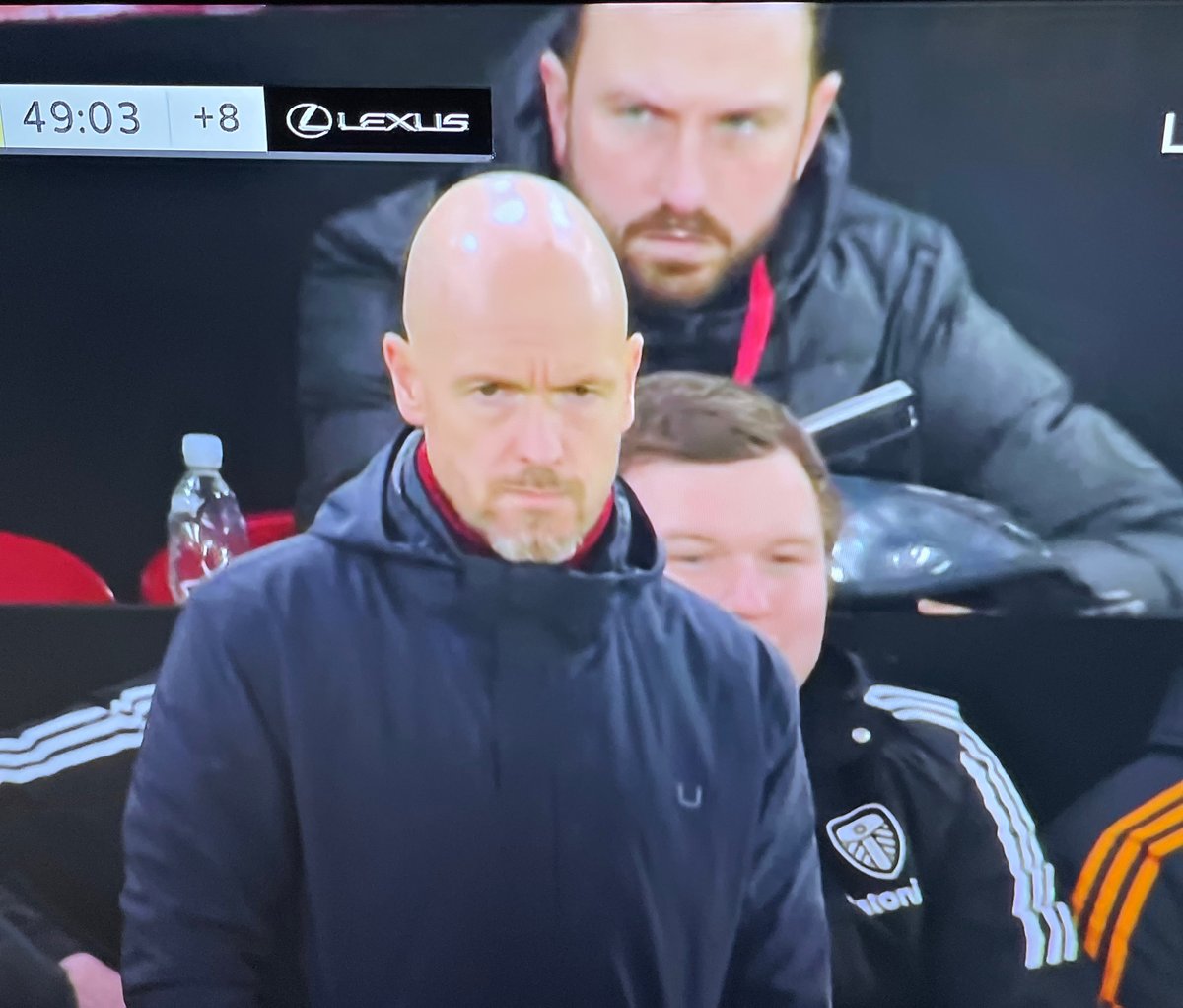nickseuberling's tweet photo. I feel like this needs to be captioned after this week's podcast discussion about @ianirving_ and his seat at Old Trafford @AndyMitten @Ankaman616 #talkofthedevils #mufc #GGMU https://t.co/lkQpsb0D3f