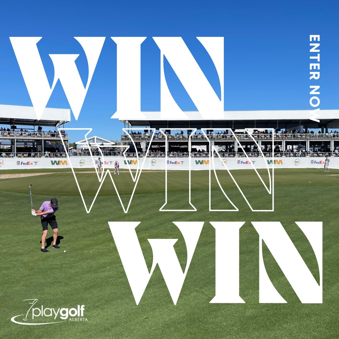 The PGA Tour Waste Management starts tomorrow in Phoenix, AZ! Which calls for a contest to win a round of golf for you and your foursome at one of our partnered Alberta golf courses! 🙌🏽

Head over to our Instagram page to find out how to enter! @playgolflaberta