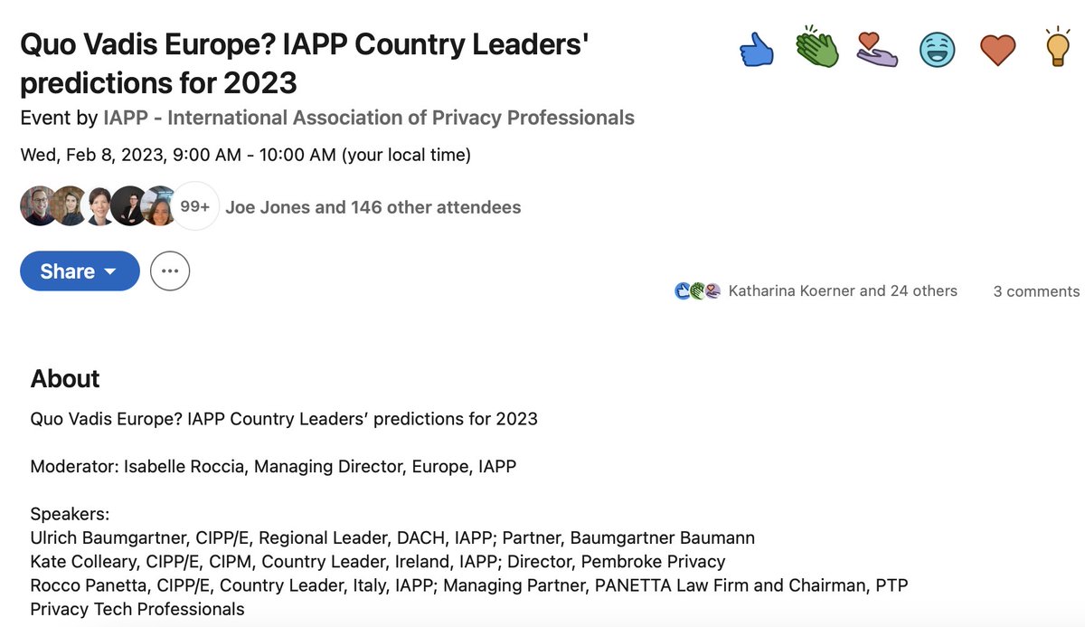 Christina Ayiotis, Esq., CRM, CIPP/E, AIGP tweet media