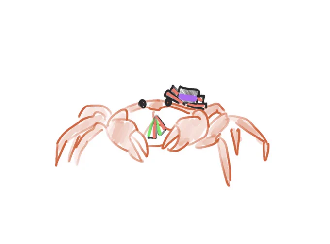 #なぜ描いたかわからないイラスト晒せ 