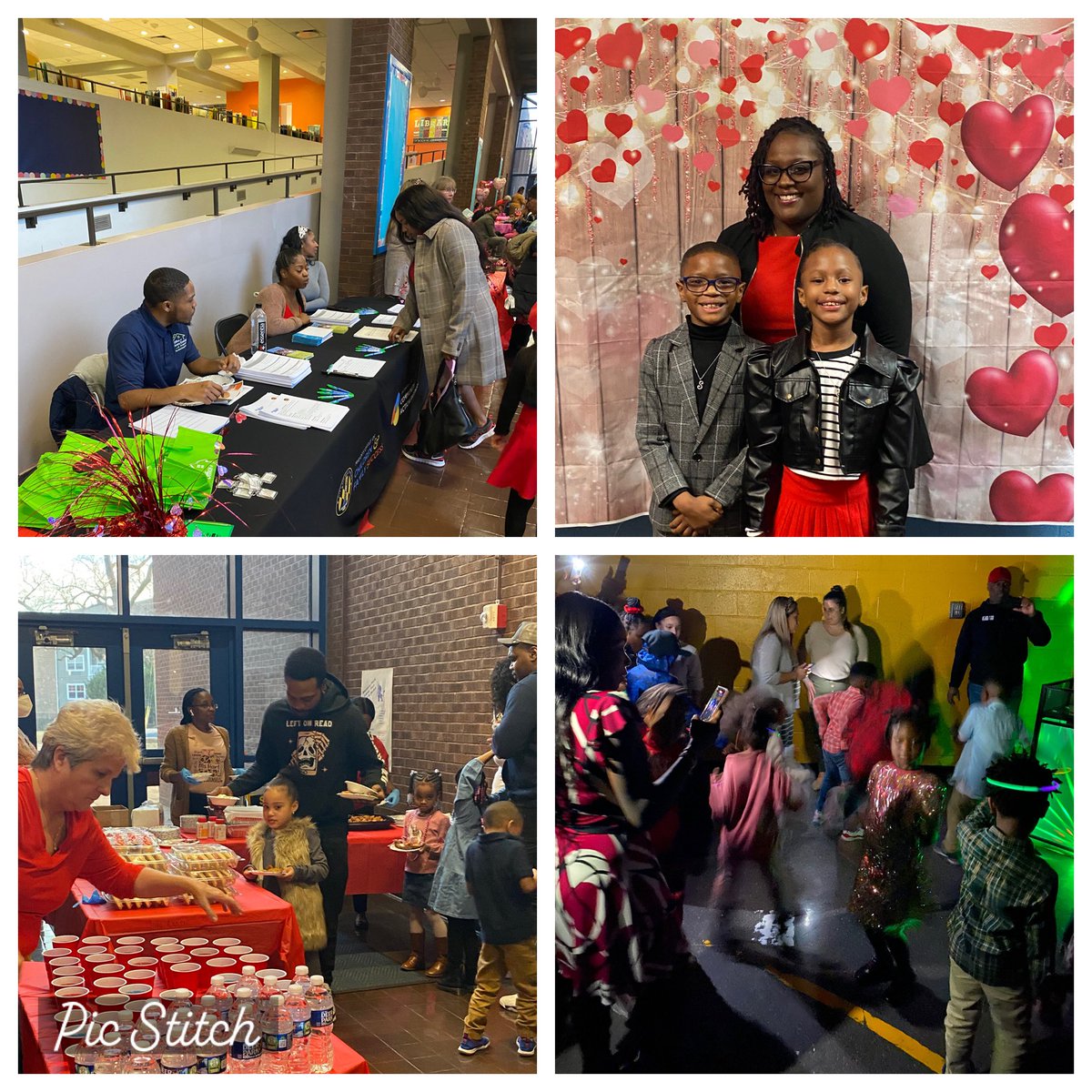 cmbradybrooks's tweet photo. 💘🎉Thank you to our @moraviapark_105 FCE Committee, our YMCA &amp; community partners, and our amazing students &amp; families for joining us for our first ever Valentines’s Family Dance! We had so much fun dancing the night away 🎉💘 #CLN3theplacetobe @BaltCitySchools @ymca https://t.co/zLkqPMAdGH