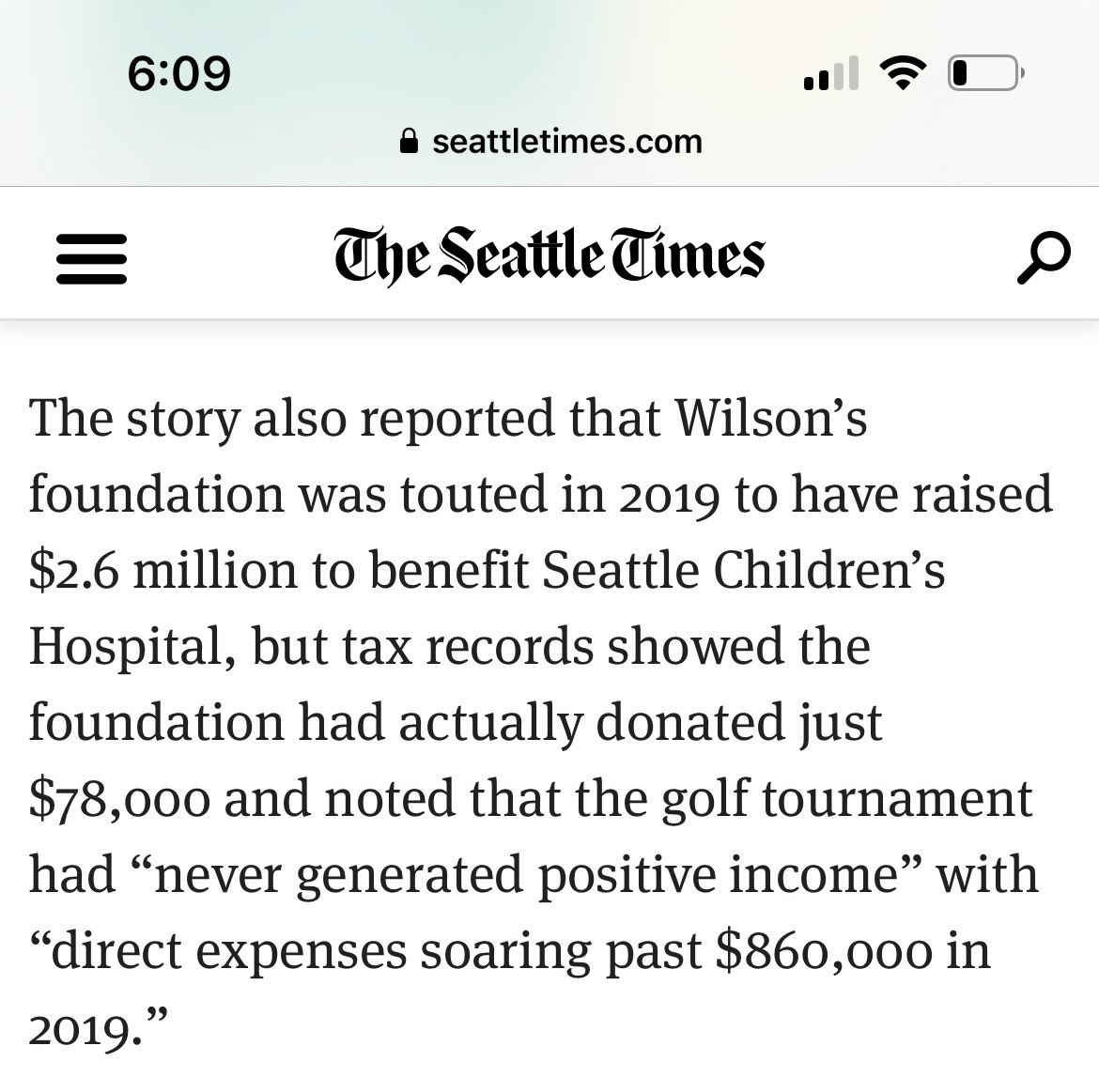 RedBeardLUL's tweet photo. This Russell Wilson shit is WILD! Either he’s a shady ass person , or the people he hired to run his foundation are shady. This is so sad https://t.co/y2lczKLhst