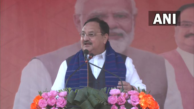 BJP President JP Nadda will release the party’s manifesto for the Tripura Assemb… BJP President JP Nadda will release the party’s manifesto for the Tripura Assemb…