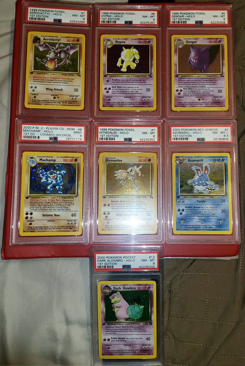StreetDrip's tweet photo. Couldn't post them all but this collection is special to me because I've been collecting pokemon since elementary school, a few I added in my adult life but these are just priceless memories captured in time!!
#MiraCA #GottaCatchEmAll https://t.co/2S6zqrCLVe