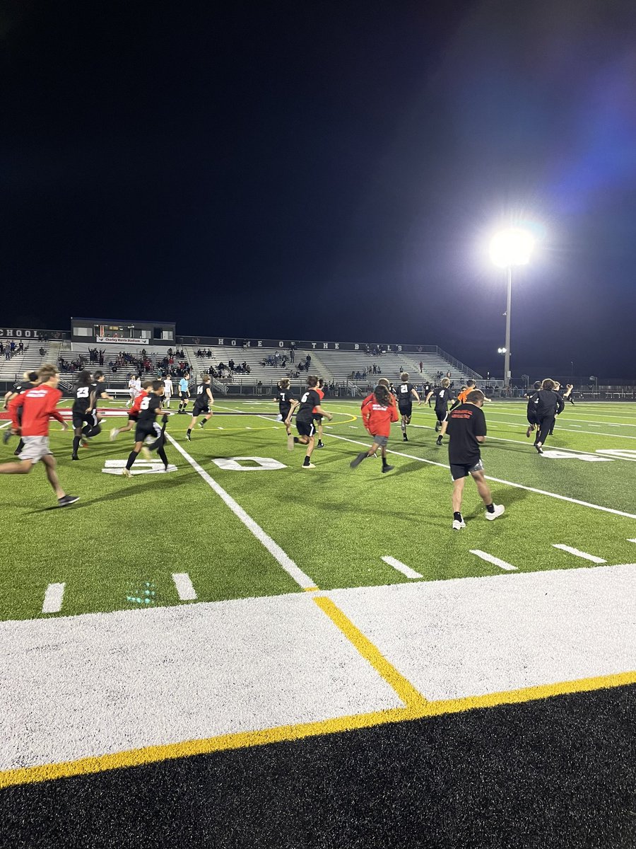 BdaleathleticBC's tweet photo. Bulls win in PKs!!! They advance to Regional semi-finals on Saturday! @BloomingdaleSHS https://t.co/0gTmRfCma2