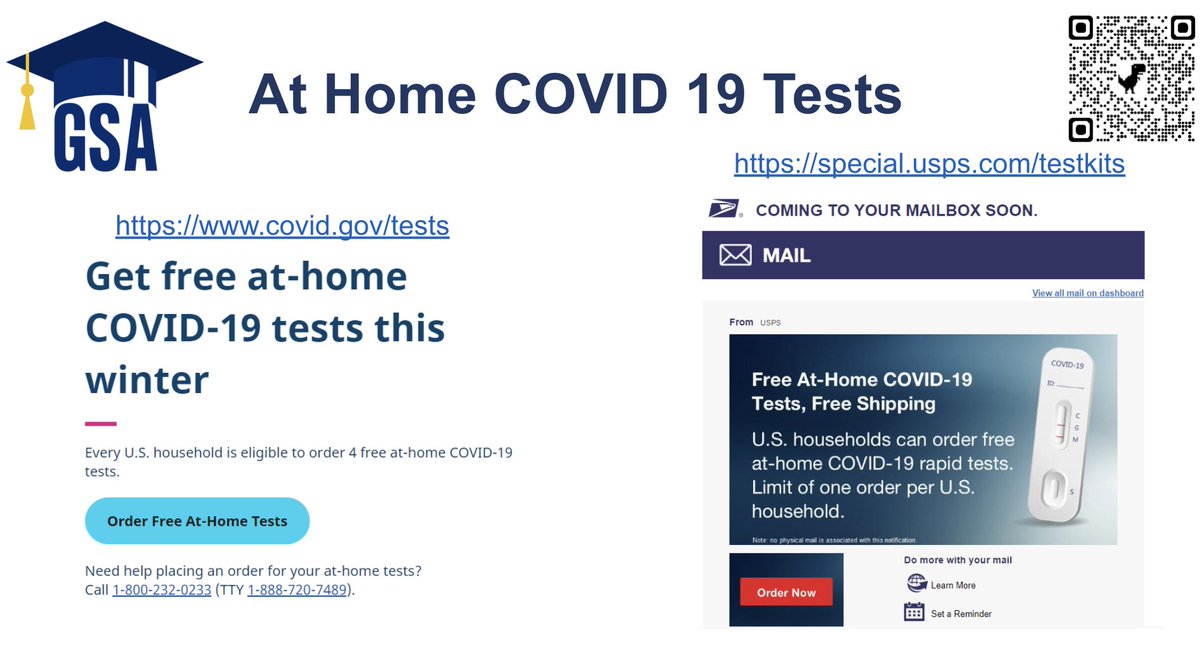 jhmi_gsa's tweet photo. Free at home covid tests!
https://t.co/mqLjRtL7sy https://t.co/Xr398Bhu4B