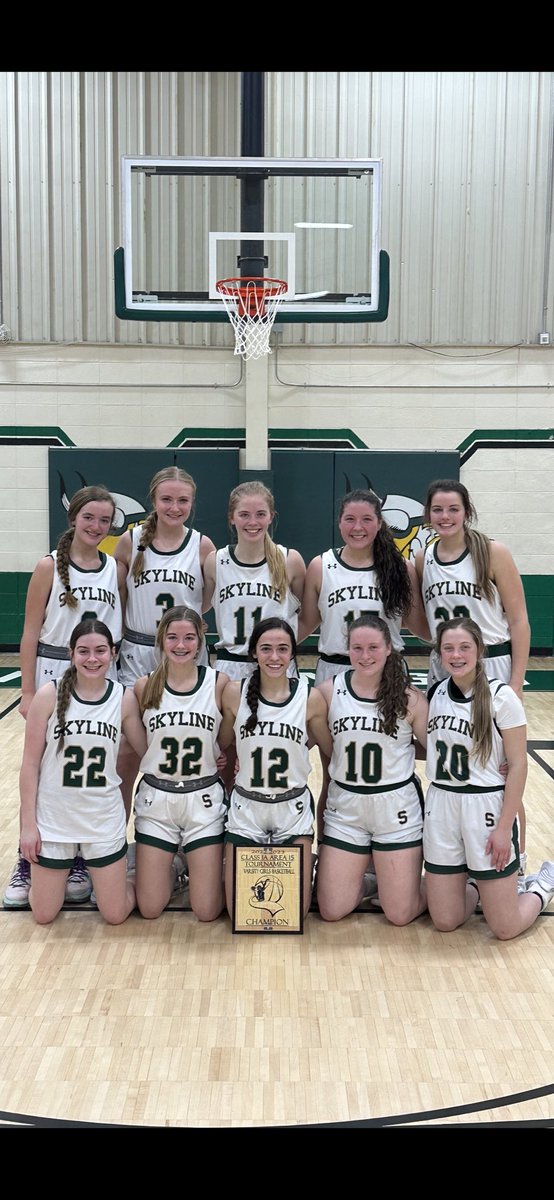 Joshua Wright (@jwwright63) on Twitter photo Congratulations to our <a href="/SkylineSchool/">Skyline School</a> Lady Vikings for winning the class 1A Area 15 Tournament Championship Game!This is our sixth straight area championship. We will host the Area 12 runner-up in the Class 1A Northeast Sub-regional round on Monday. <a href="/JCBOEal/">JacksonCountySchools</a> #GoVikings Congratulations to our <a href="/SkylineSchool/">Skyline School</a> Lady Vikings for winning the class 1A Area 15 Tournament Championship Game!This is our sixth straight area championship. We will host the Area 12 runner-up in the Class 1A Northeast Sub-regional round on Monday. <a href="/JCBOEal/">JacksonCountySchools</a> #GoVikings