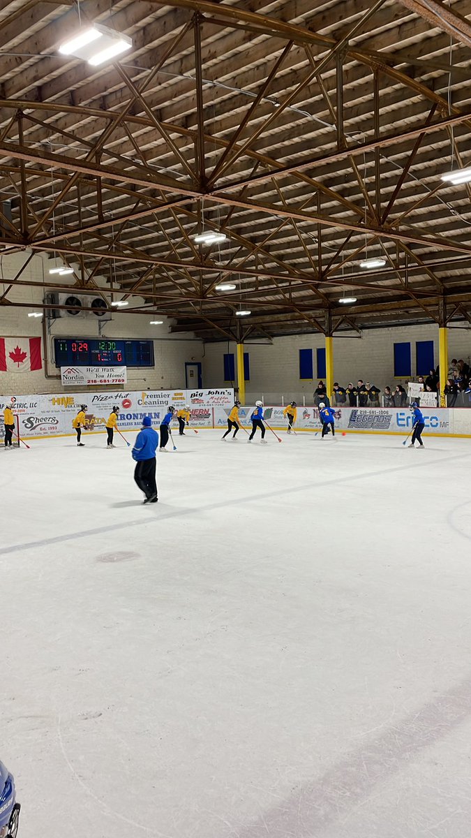 Great night at the old area. Snofest 2023! Proud of both teams!