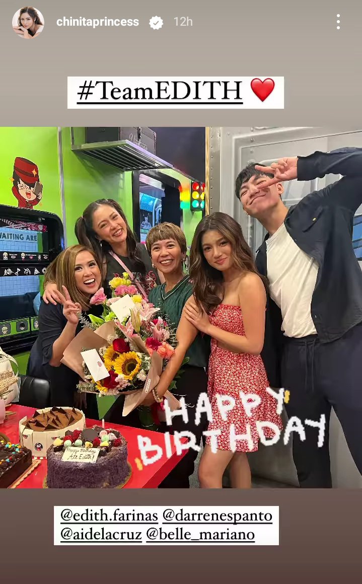 iLoveKIMMYYY_'s tweet photo. Birthday surprise from #TeamEDITHโค๏ธ
HAPPY BIRTHDAY ATE ๐๐๐โค๏ธ
@Edith_Farinas
๐ธ IGs @/chinitaprincess https://t.co/WvVYakQHLL