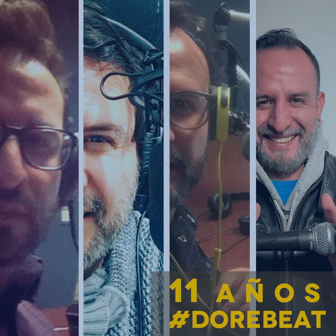 Armenbailamucho's tweet photo. Hoy festejo 11 años como locutor en #DoReBeat 
11 años de hacer radio. De puro amor. 
La radio me escogió y no le voy a fallar. 
Te espero a las 9pm por el 94.9FM @TecSoundsRadio https://t.co/EuXPVGwrw3