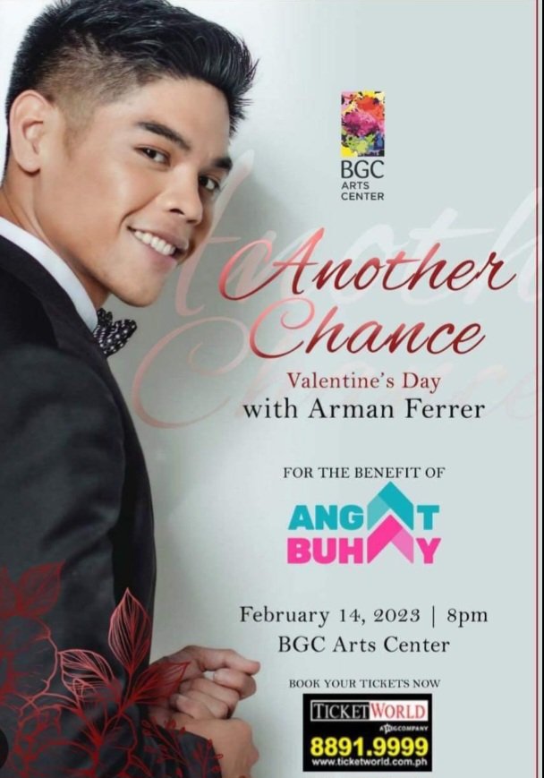 saudiboy2's tweet photo. Kakampinks let us support and spend the night with Arman Ferrer on Feb 14, 2023 at BGC Arts Center. https://t.co/7ULX2fP2FF
