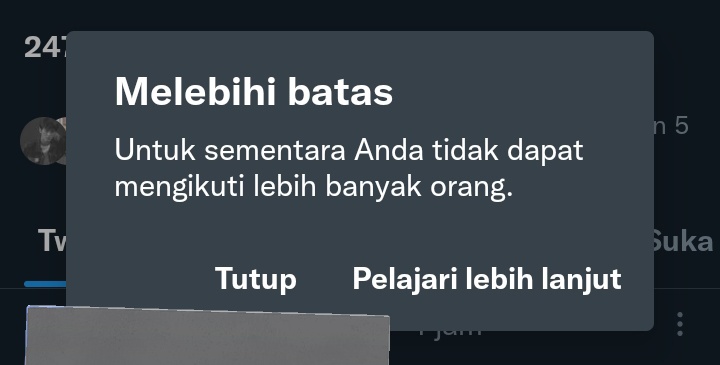 Yaampun baru juga mulai