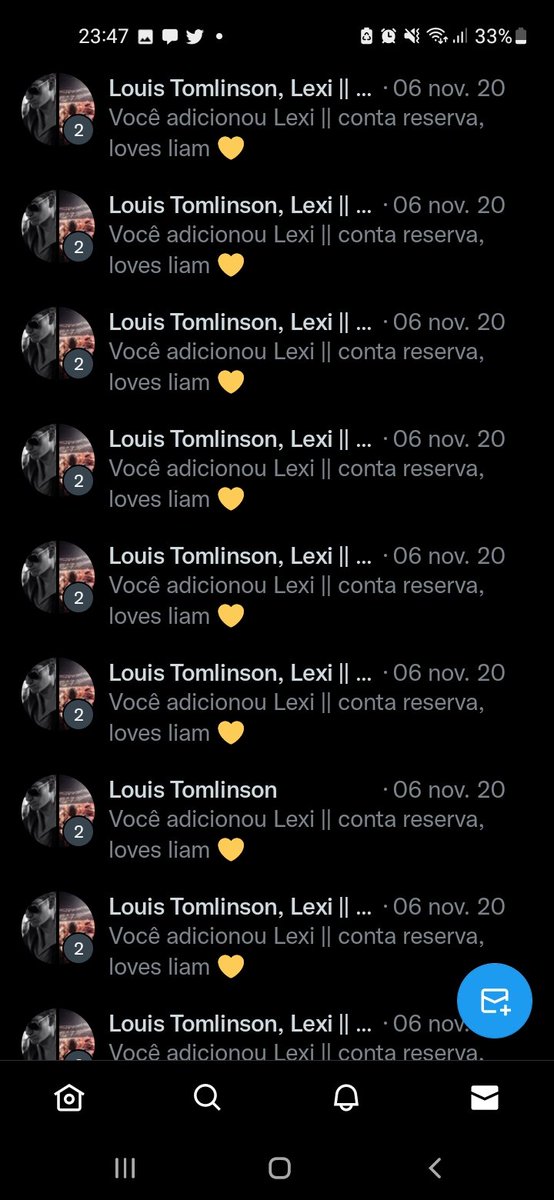 DMsDirectioner's tweet image. Não sei se alguém vai ver isso aqui...

Com o bug de hoje do Twitter, quase perdi todas essa dms, então se vc ver isso, e quiser uma, comenta "."