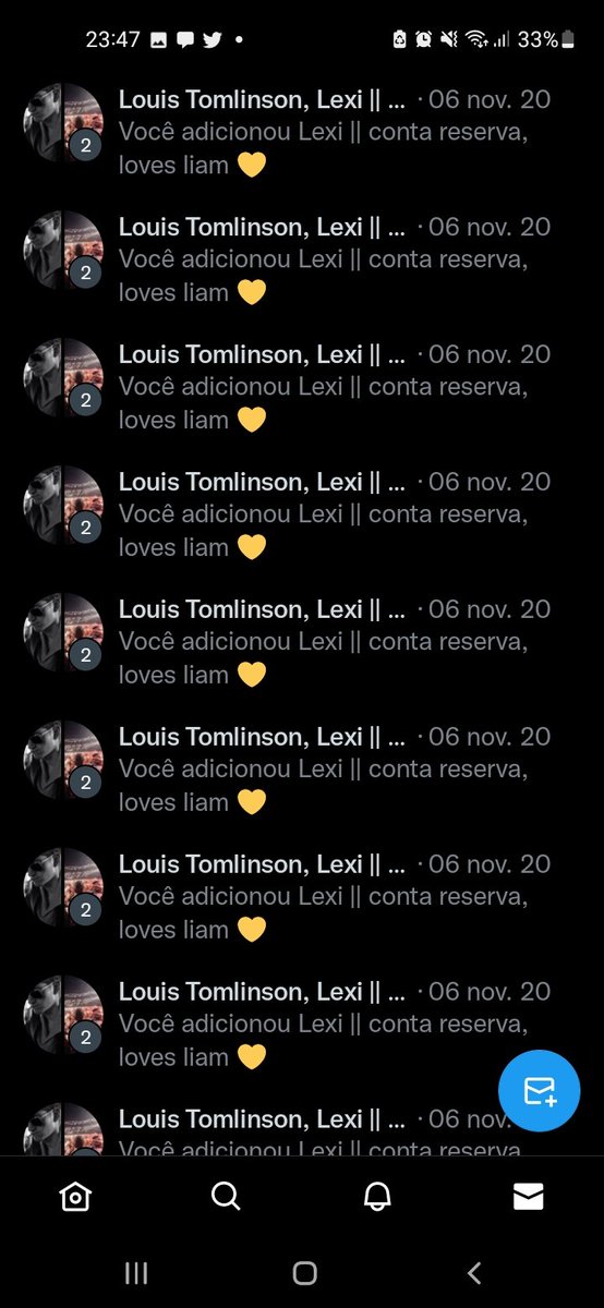 DMsDirectioner's tweet image. Não sei se alguém vai ver isso aqui...

Com o bug de hoje do Twitter, quase perdi todas essa dms, então se vc ver isso, e quiser uma, comenta "."