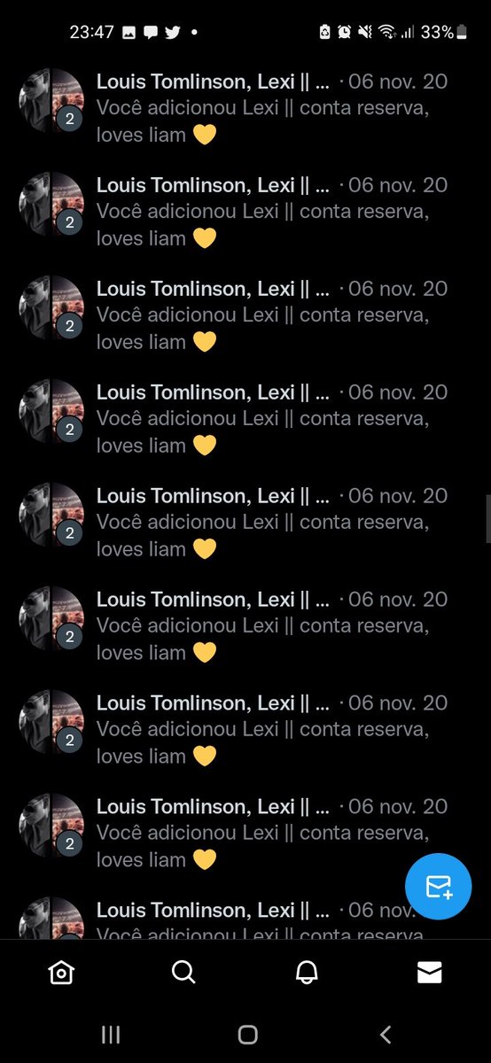DMsDirectioner's tweet image. Não sei se alguém vai ver isso aqui...

Com o bug de hoje do Twitter, quase perdi todas essa dms, então se vc ver isso, e quiser uma, comenta "."