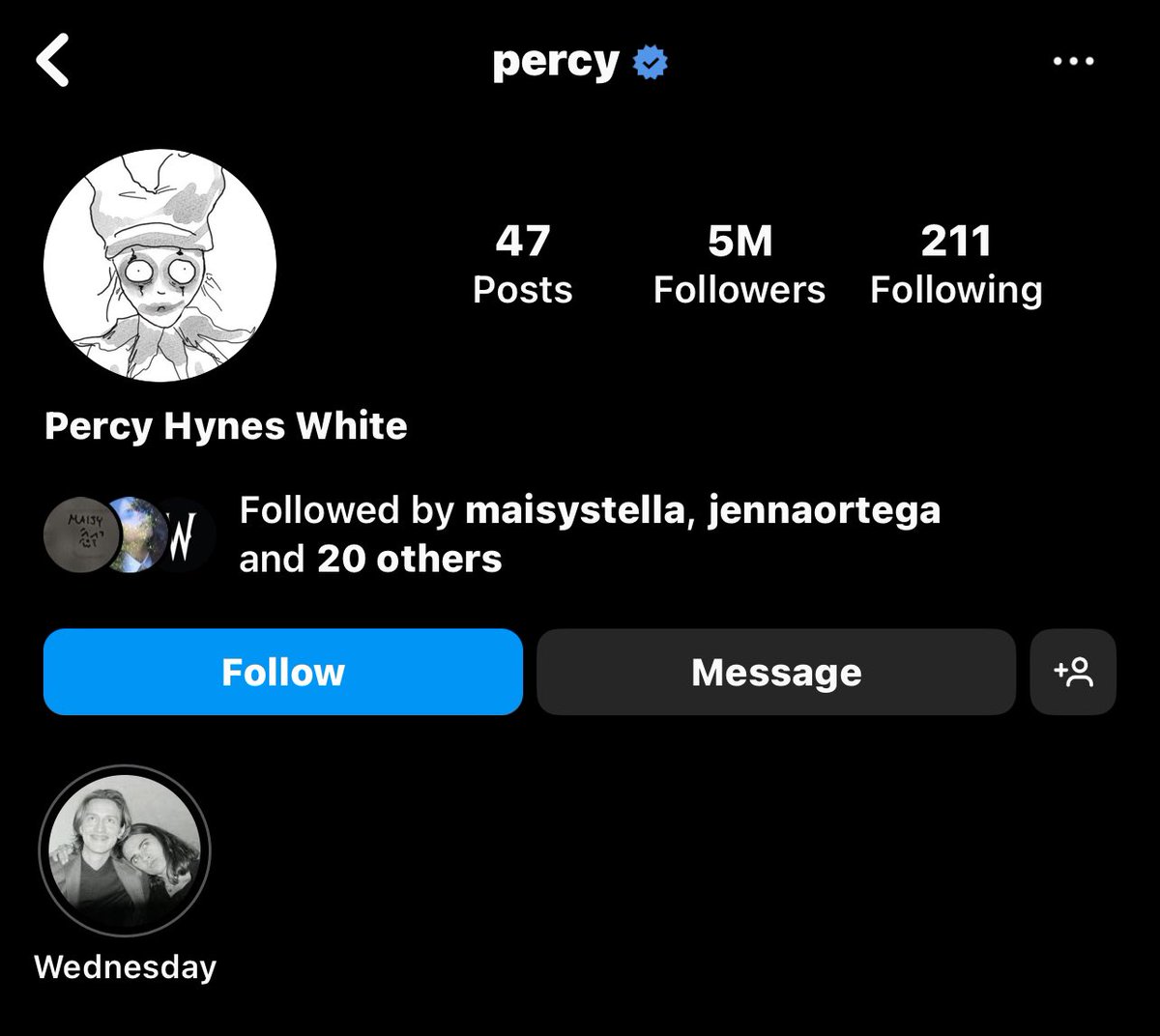 emrivalry's tweet photo. this is insane dude… seeing the following drop 

#cancelpercy https://t.co/1xEjuzNLUH
