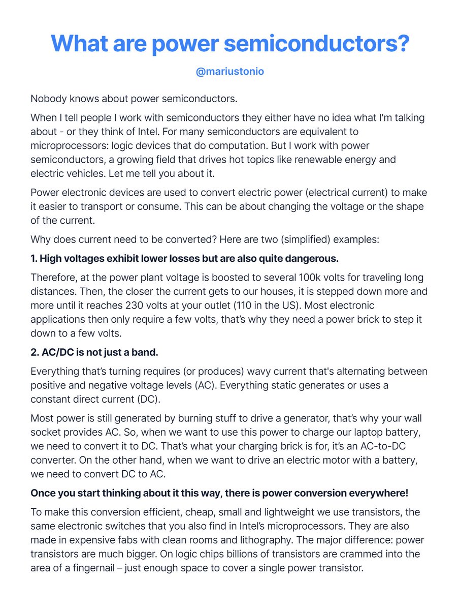 POWER semiconductors? Explained by @MariusTonio
#powersemiconductors #semiconductors

@Silicon_Europe @Silicon_Saxony @Infineon @onsemi @NXP @Qualcomm @RenesasGlobal... power-and-beyond.com/what-you-need-…