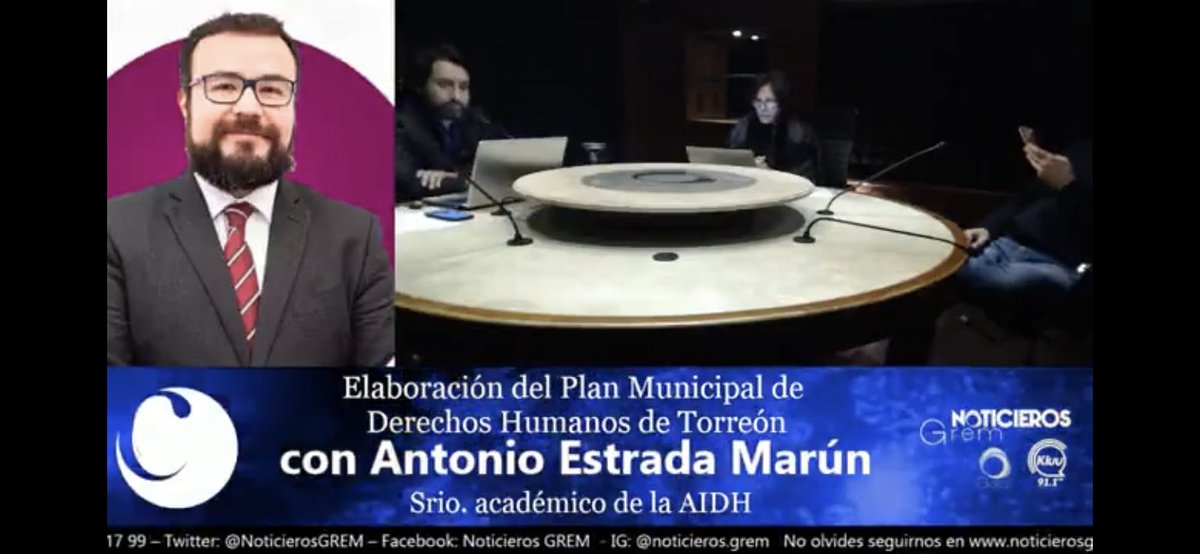La <a href="/AcademiaIDH/">Academia IDH</a> participó en la elaboración del Plan Municipal de Derechos Humanos de Torreón <a href="/MunicipioTRC/">Municipio de Torreón</a>. Que cunda el ejemplo en más municipios. Aquí detalles en la entrevista youtube.com/watch?v=X4JrHk… y el Plan: torreon.gob.mx/pdf/derechos_h…