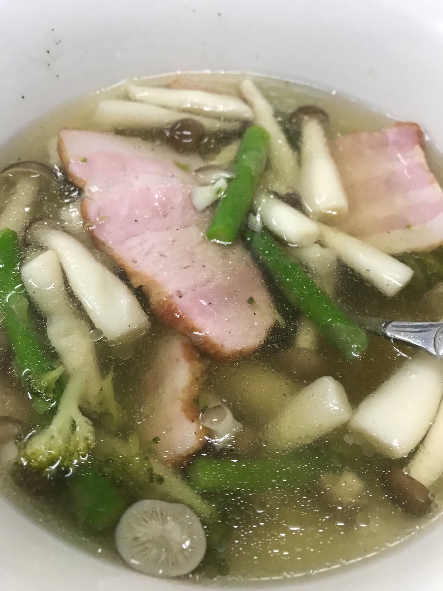 ベーコンのスープ